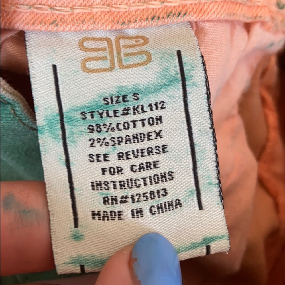 Green and orange summer shorts! - Picture 5 of 5